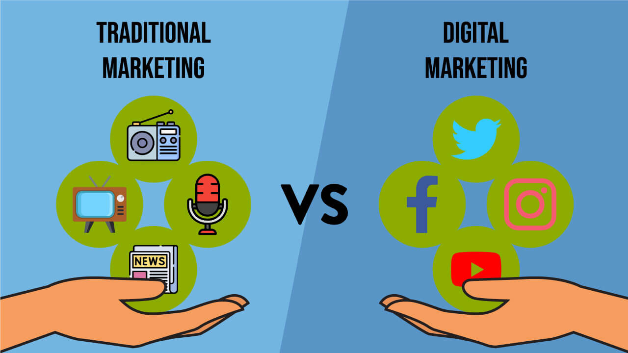 Digital marketing vs Traditional Marketing