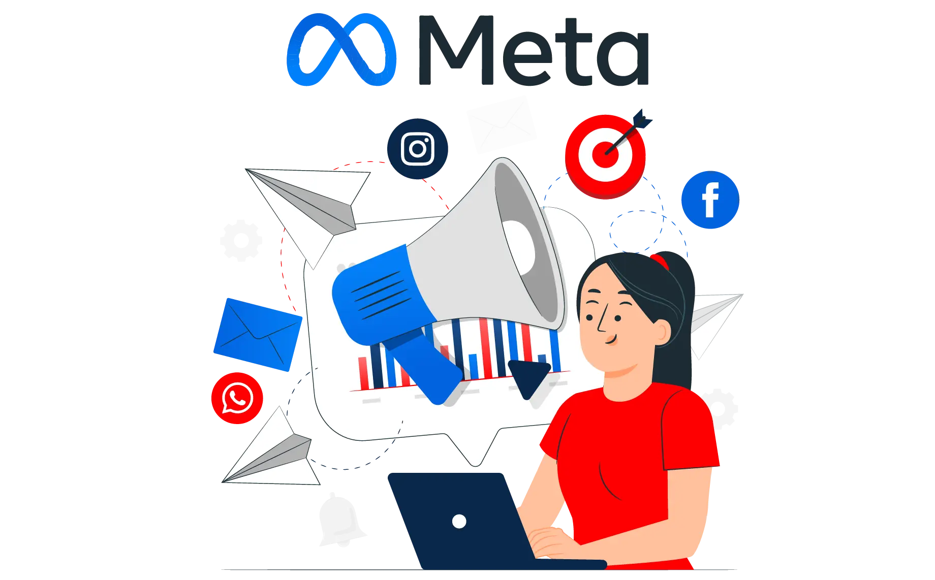 Enhance website visibility with meta tags for social media marketing purposes.