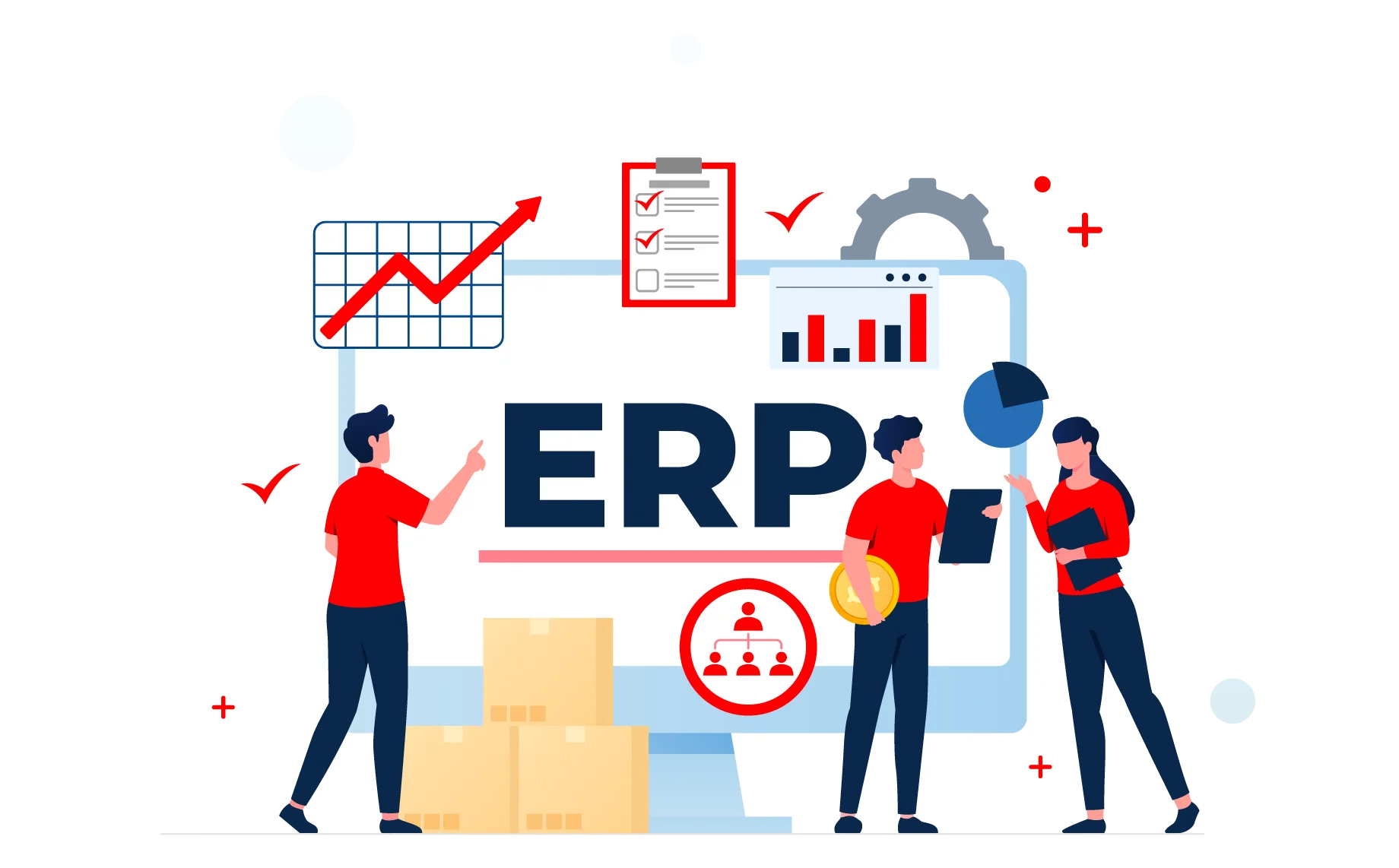 ERP software for small business: A comprehensive solution for managing digital marketing websites efficiently.